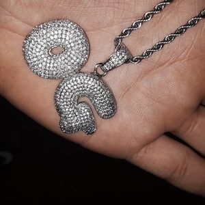 20" rope chain with custom pendent